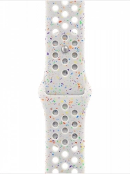 Športni pašček NIKE čista platina za 42 mm ohišje – velikost M/L