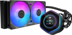 Vodno hlajenje cooler master masterliquid 240 atmos ii lcd argb