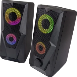 USB stereo zvočniki Led Rainbow Baila