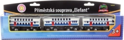 Lesena replika primestnega vlaka CityElefant