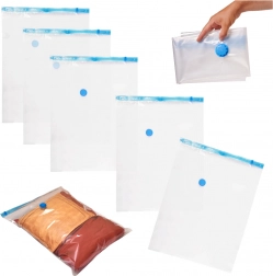 Vakuumske vreče za shranjevanje oblačil 5 kosov 60x80 cm