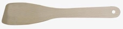 Lesena ravna lopatica 28 cm z obešalom