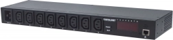 Upravljana rack PDU 19" 1U, 8x C13, 110–250 V / 16 A, IP upravljanje