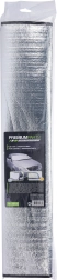 Sončna in proti zmrzali zaščitna pregrada za vetrobransko steklo 150/200 × 70 cm aluminij