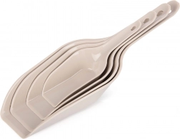 Set zajemalk za razsute živila, 4 kosi