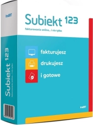 Subiekt 123 – spletno izdajanje računov za 12 mesecev (licenca BOX)