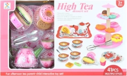 Čajni set s pločevinastim priborom