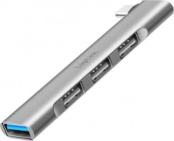 Eleganten USB-C HUB z 1x USB-A 3.0 in 3x USB-A 2.0