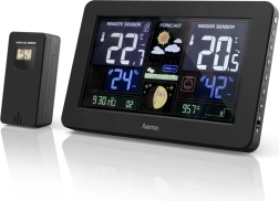 Digitalna vremenska postaja z USB polnjenjem