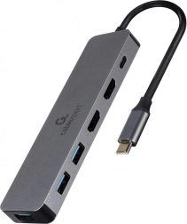 Adapter USB-C Razdelilnik USB-C PD HDMI x2 USB 3.0x3