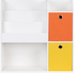 Lesena polica za otroke, otroška omarica, predelki, organizator ECOTOYS