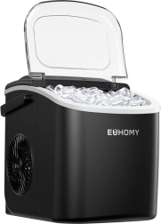 Euhomy IM001 izdelovalnik ledu 1,2 l 12 kg črn
