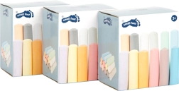 Set barvnih kred SMALL FOOT – 3×12 kosov za pločnik in tablo