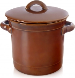 Keramična posoda za fermentacijo s pokrovom 1 l