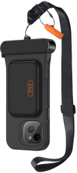 Vodotesno ohišje za iPhone - črno