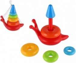 Pisani zložljiva piramida za otroke