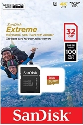 SanDisk Extreme 32GB microSDHC kartica za 4K in Full HD