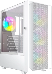 Računalniško ohišje midi tower FORNAX 4000 ARGB belo