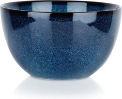 Keramična skodela 14 cm, 700 ml – modra glazura