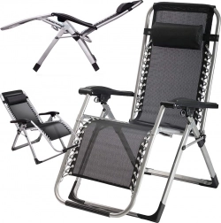 Zložljiv vrtni ležalnik Zero Gravity