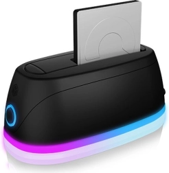 Dokalna postaja ICY BOX za 1× SATA SSD/HDD z USB 3.0 (USB‑C/USB‑A)