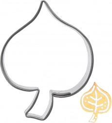 Narezovalnik za piškote iz nerjavnega jekla list 4 cm