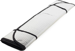 Sončna zaščita za vetrobransko steklo avtomobila, reflektivna folija s priseski 130 × 60 cm