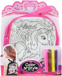 Barvna nahrbtnik z enorogom