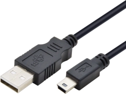 TB USB – Mini USB kabel 1 m, črn