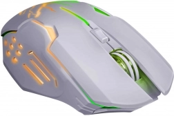 Brezžična igralna miška Katana 3200 DPI, 7 gumbov, bela