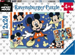 Ravensburger sestavljanka Mickey Mouse 2x24 kosov