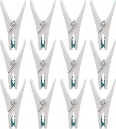 Plastične ščipalke za perilo 12 kos