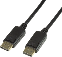 DisplayPort kabel 7,5 m – črn