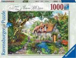 Ravensburger sestavljanka Flower Hill Lane 1000 koščkov