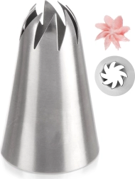 Jeklena slaščičarska dekorirna konica – cvet