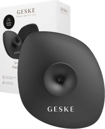 Čistilni čopič za obraz 4v1 z ročajem Geske z aplikacijo (siv)