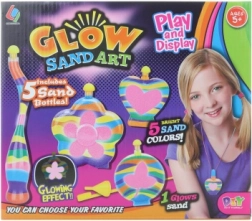 Izdelava stekleničk s svetlečim peskom – ustvarjalni komplet za otroke
