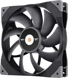 Ventilator - TOUGHFAN 14 cm s hidravličnim ležajem, visok CFM, črn