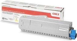 Rumeni toner za tiskalnike OKI C824, C834 in C844, 5000 strani