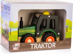 Lesen traktor z gumijastimi kolesi