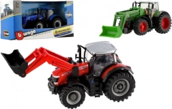 Bburago kmetijski traktor 1:43 – kovinski model 10 cm