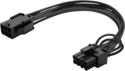 Napajalni kabel 6‑pin na 8‑pin (6+2) PCI‑Express 15 cm