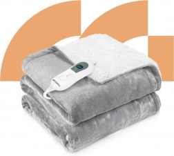 električna ogrevana odeja CozyHeat 120W siva