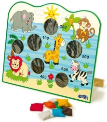 Lesena ciljanje igra Afrika