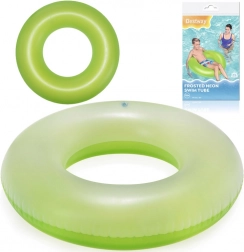 Bestway napihljiv plavalni obroč neon oranžen 91 cm – zelena