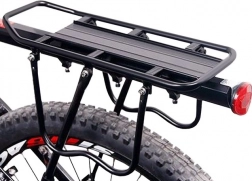 Črn kovinski nosilec za kolo TRIZAND