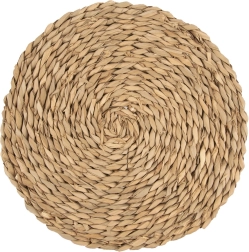 Orion natural round table placemat 35 cm