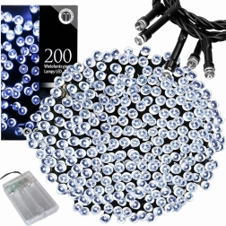 Božična LED svetlobna veriga 200 LED, 20 m, hladno bela