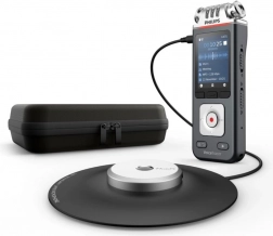 digitalni diktafon Philips VoiceTracer DVT8115, 8 GB, 360° snemanje