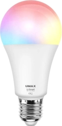 umax u-smart wifi pametna žarnica e27 8 w rgb + bela